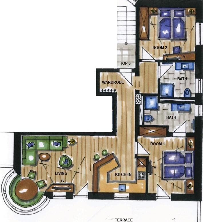 A Casa Aquamarin Apartment Solden Exterior photo